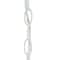 Homeroots 17.5 x 6.25 x 6.25 in. Chateau 1-Light Textured White Hanging Light 398000 - alternate 3